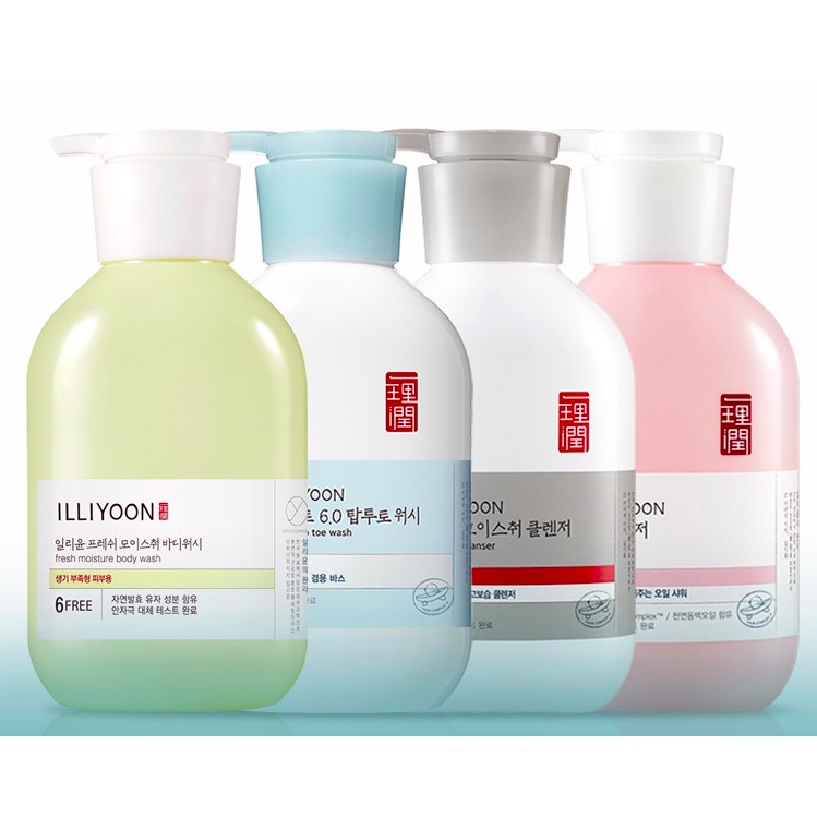 MBC Sữa tắm dịu nhẹ Illiyoon các loại mini