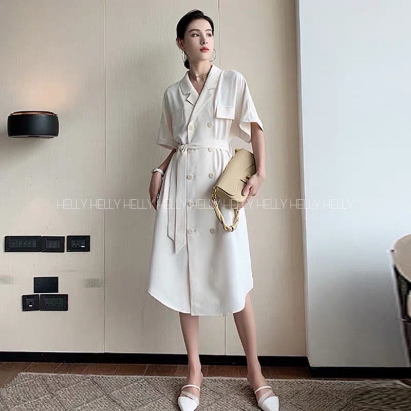 ĐẦM CỔ SƠ MI | HELLY SHOP