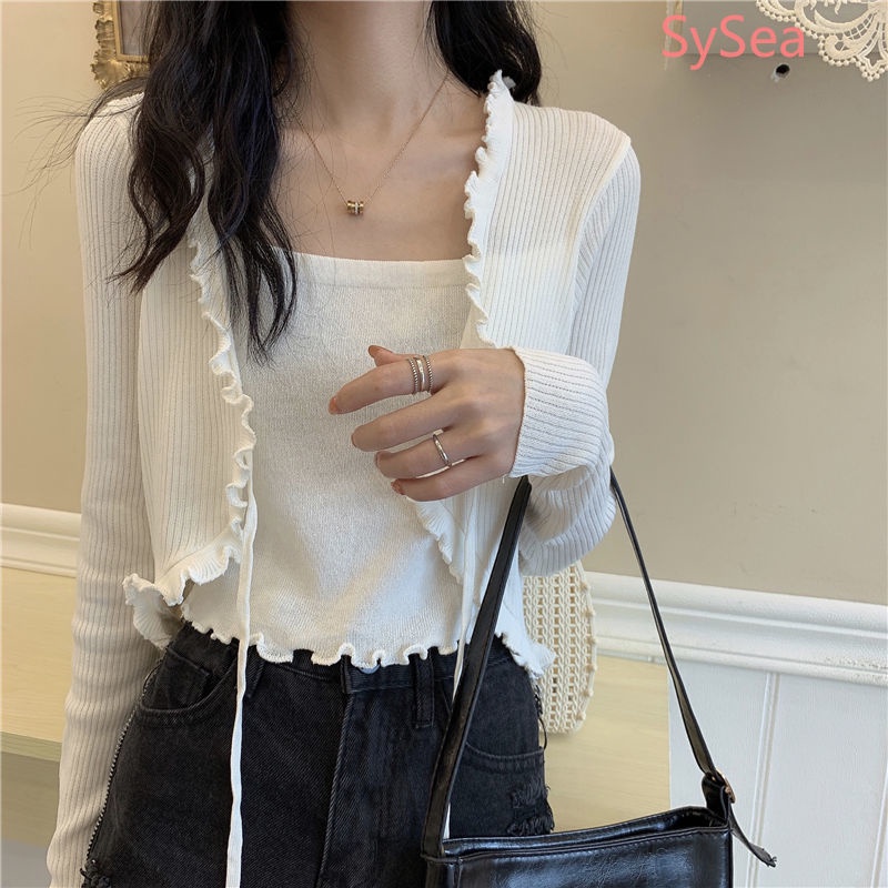 women's spring long sleeve knit shirt