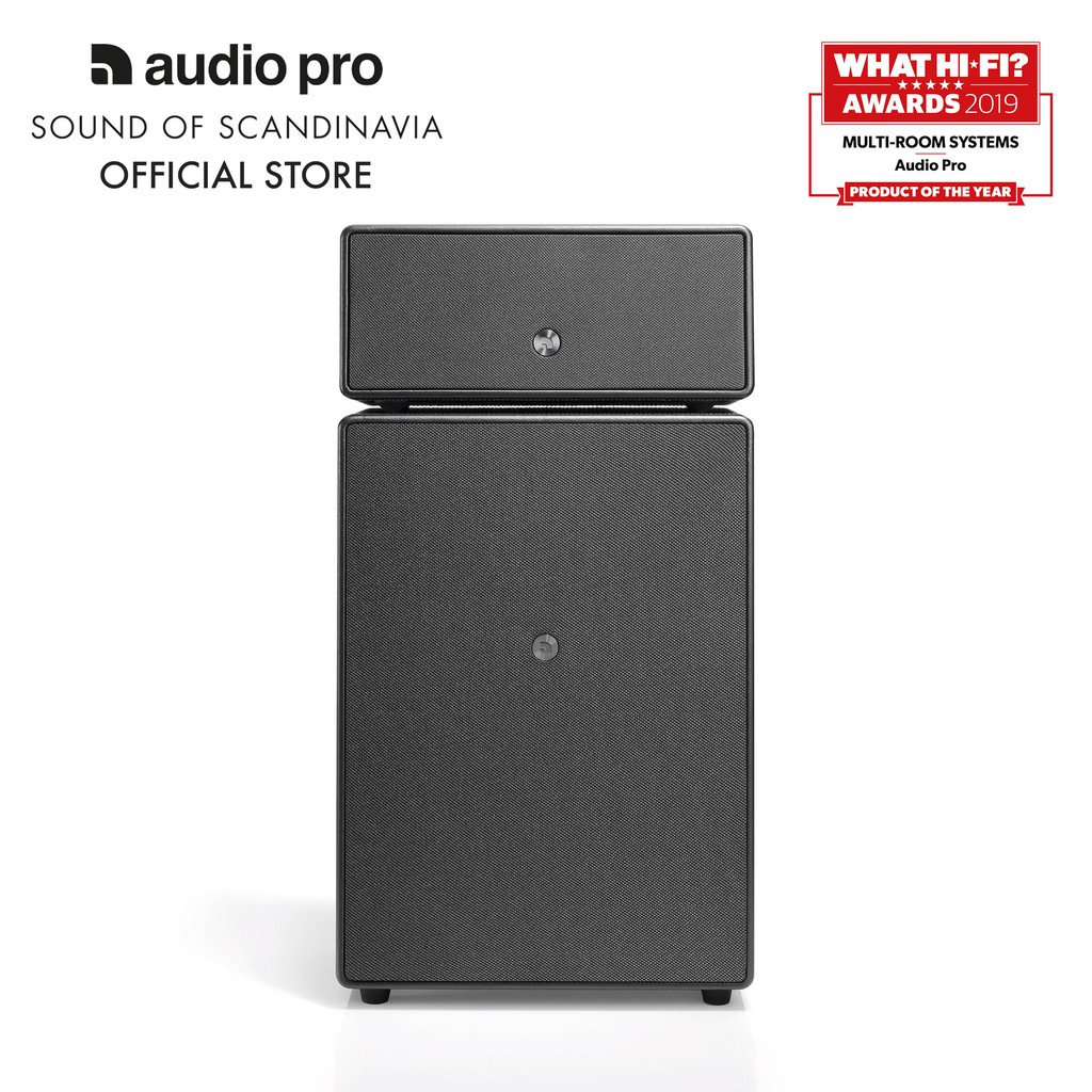 Loa Audio Pro DrumFire MultiRoom Speaker Black