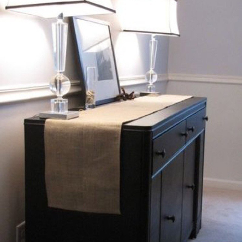 Khăn Trải Bàn Vải Bố Tự Nhiên Phong Cách Vintage Y7J0