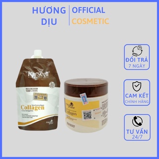 Ủ tóc hấp phục hồi tóc kem hấp hấp tóc colagen karseell 500ml