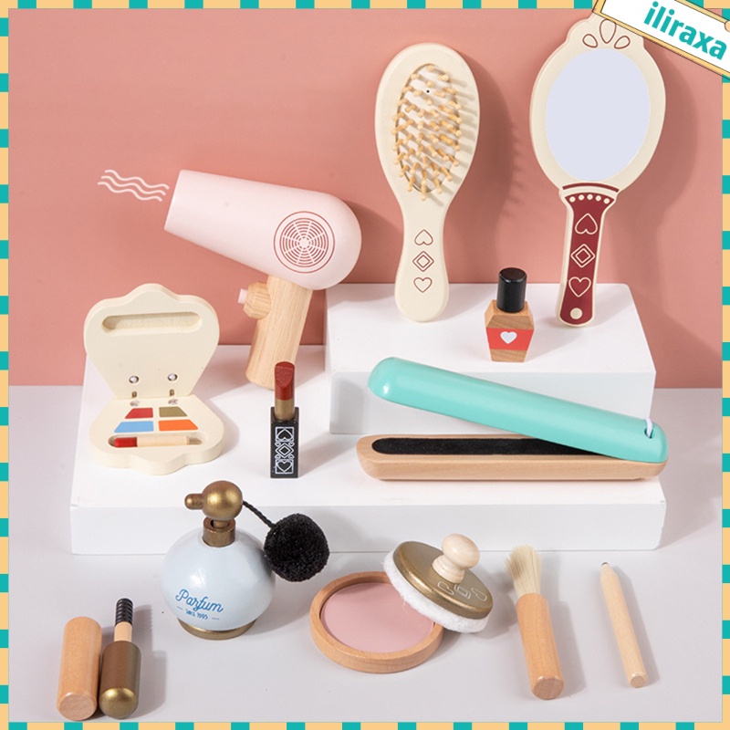 Bộ Dụng Cụ Trang Điểm Gồm Mascara + Lược + Son Môi Dành Cho Trẻ Em
