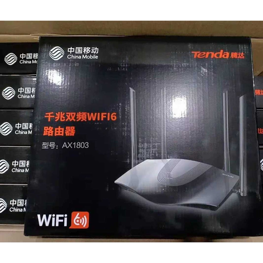 Bộ Phát Wifi Router Wifi 6 Mesh Tenda Ax1803 AX1800