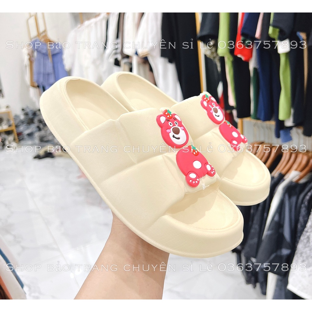 Dép Bánh Mỳ Ulzzang Cute Nhiều Màu Kiểu Dáng Hàn Quốc Hot Trend 2022 - Đế Cao Êm Chân Nhiều Màu Hot
