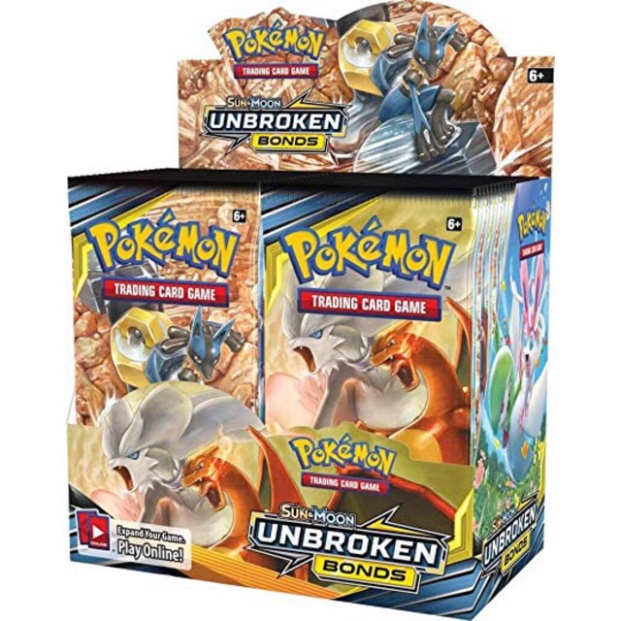 Bài Pokemon TCG Sun&Moon : Unbroken Bonds booster pack Osp14 (hàng sẵn)