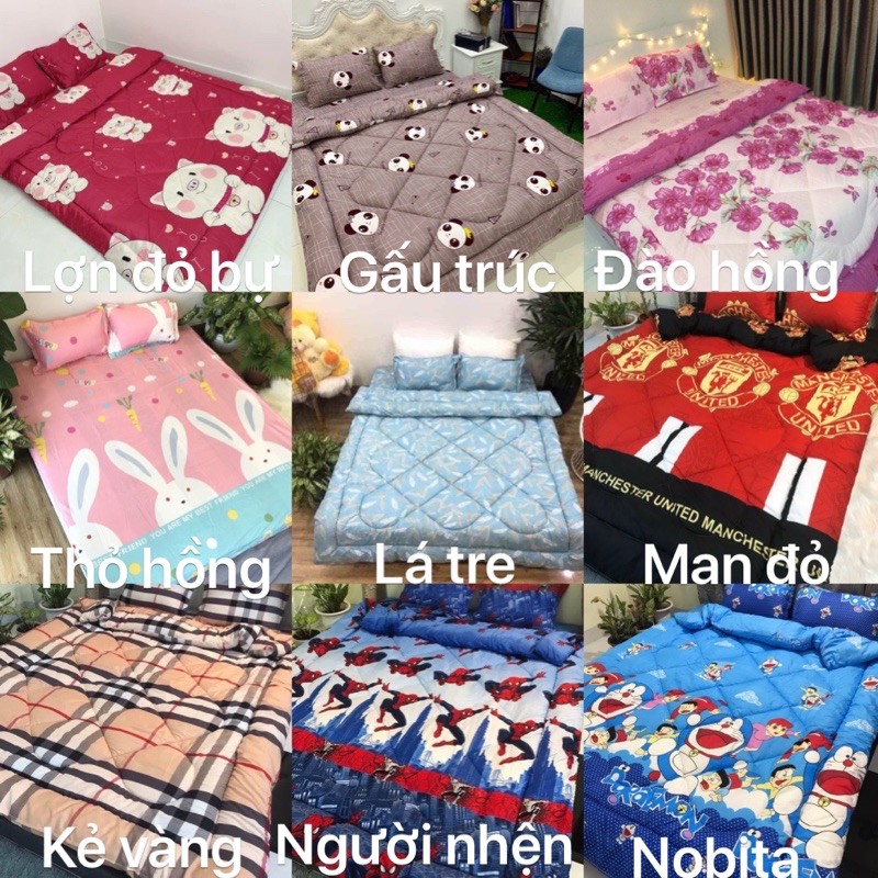 Vỏ gối ôm nhiều mẫu cotton poly