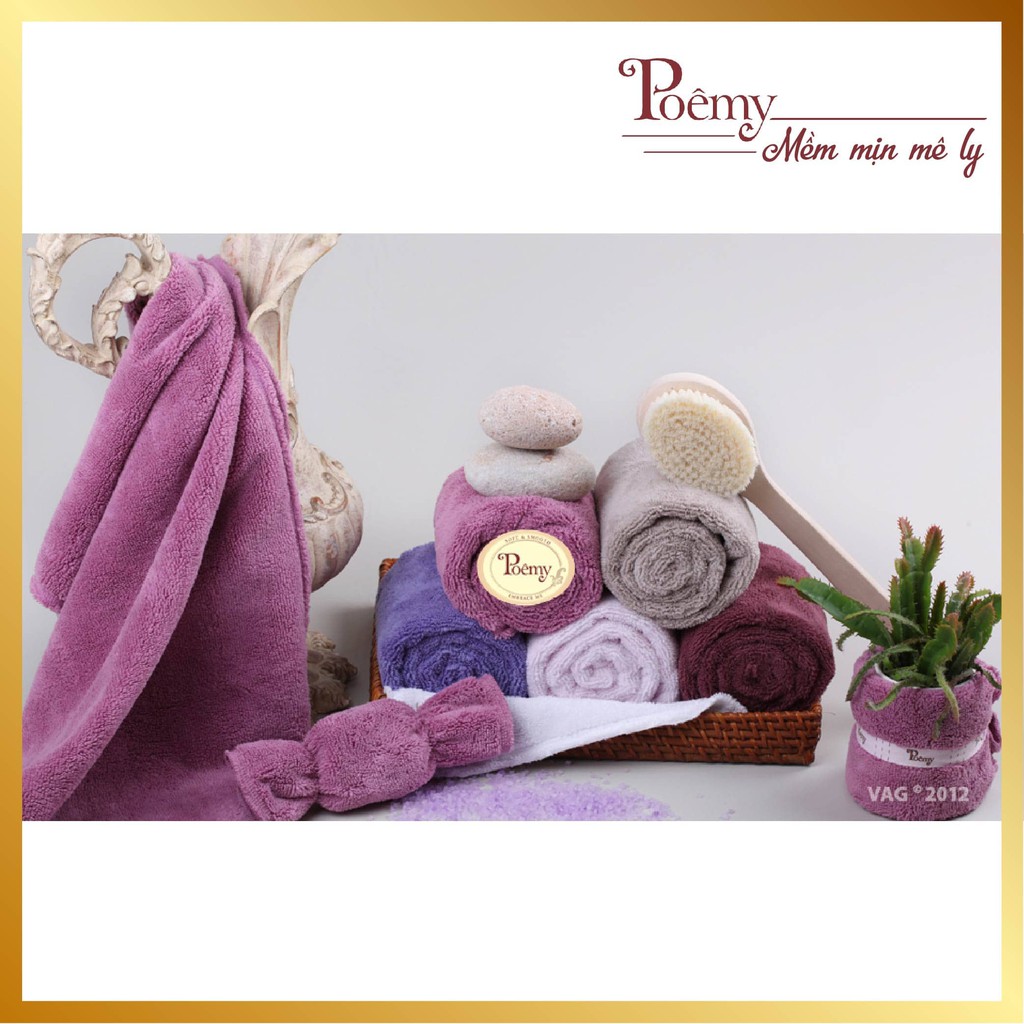 🌺🌺Khăn tắm đại cao cấp sọc gân Poêmy KT(73x136)