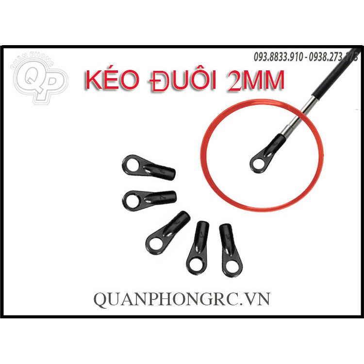 P112 - Đầu ball kéo đuôi 2mm (5 cái)