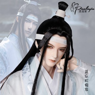 Tóc Giả Màu Xanh Kiểu Cổ Xưa Độc Đáo Cá Tính Dành Cho Nam