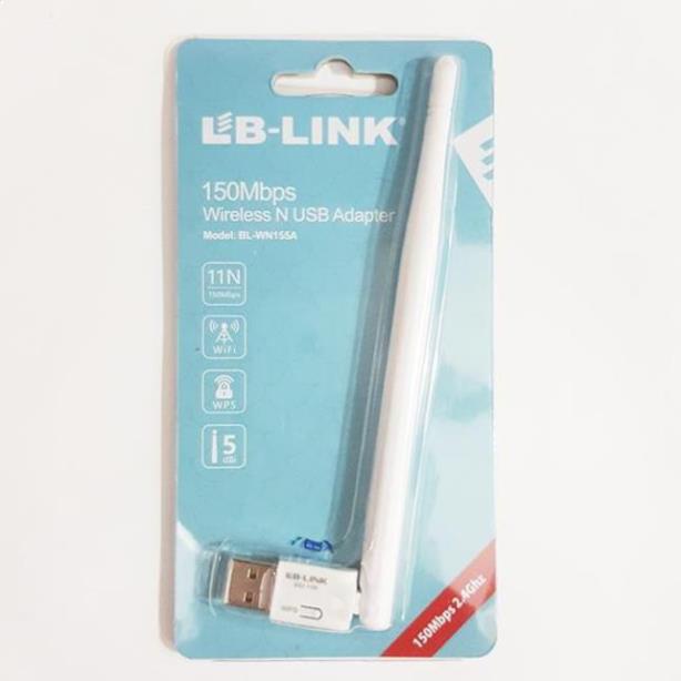 [Chính Hãng] LB LINK - USB Wifi LB- LINK Tốc Độ 150Mbps Có Anten  - SPANA