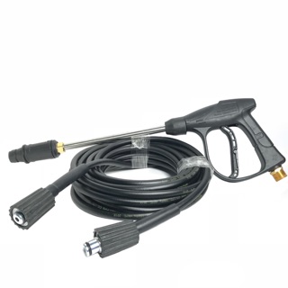 Dây xịt rửa xe áp lực gia đình 10m - Combo dây và súng ( hàng theo máy Ergen 6708) - Lắp máy xịt rửa xe áp lực gia đình