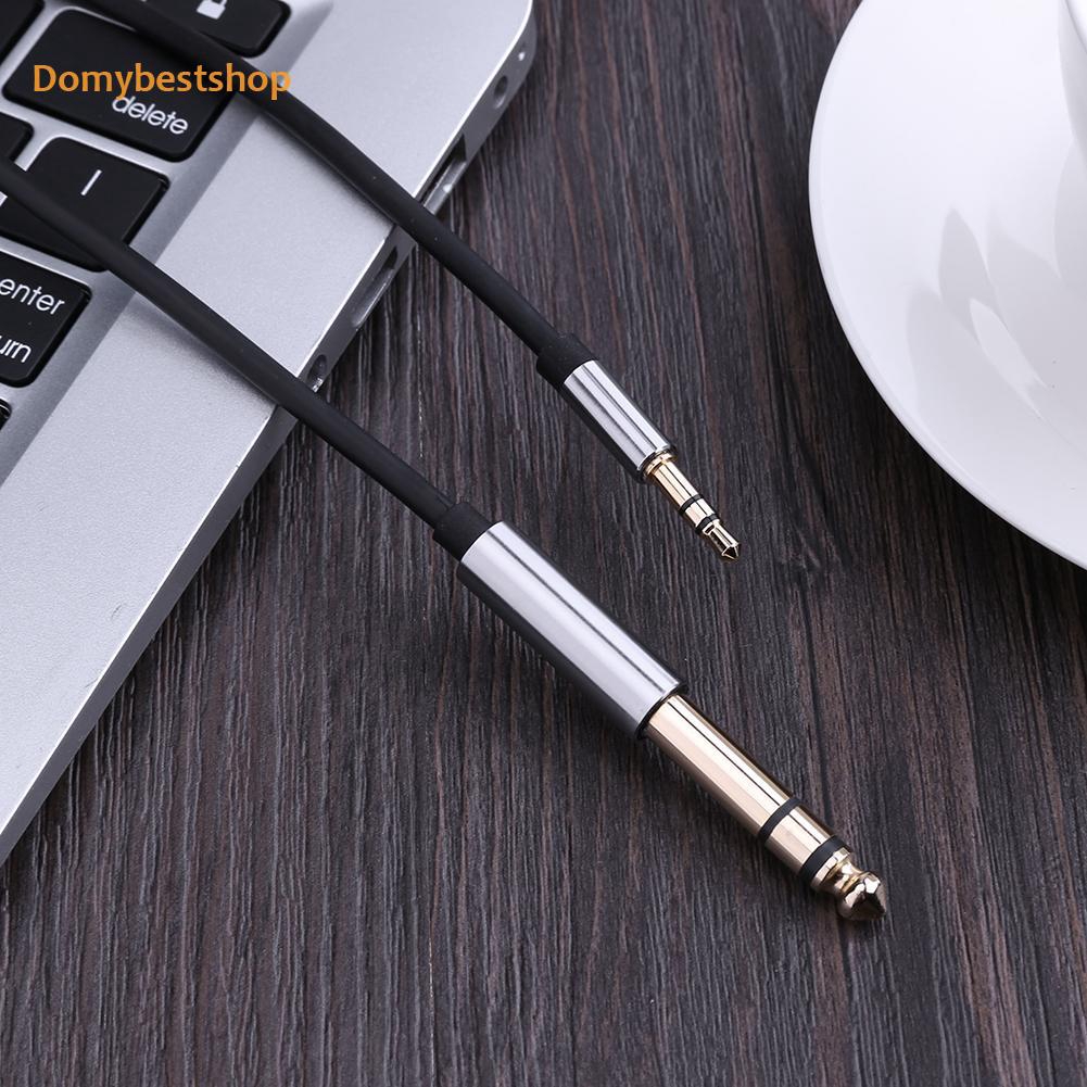 DBδ3.5mm Male to 6.35mm Well-function Male TRS Stereo Best Audio AUX Adapter Connector Jack Cable