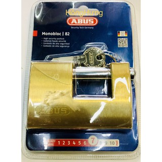 Khoá abus 82/90mm khoá ngang thau 90mm