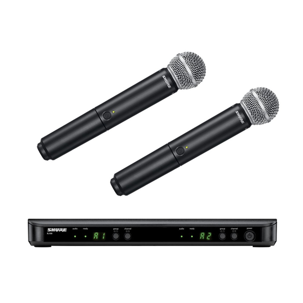 Bộ micro không dây Shure BLX288/SM58