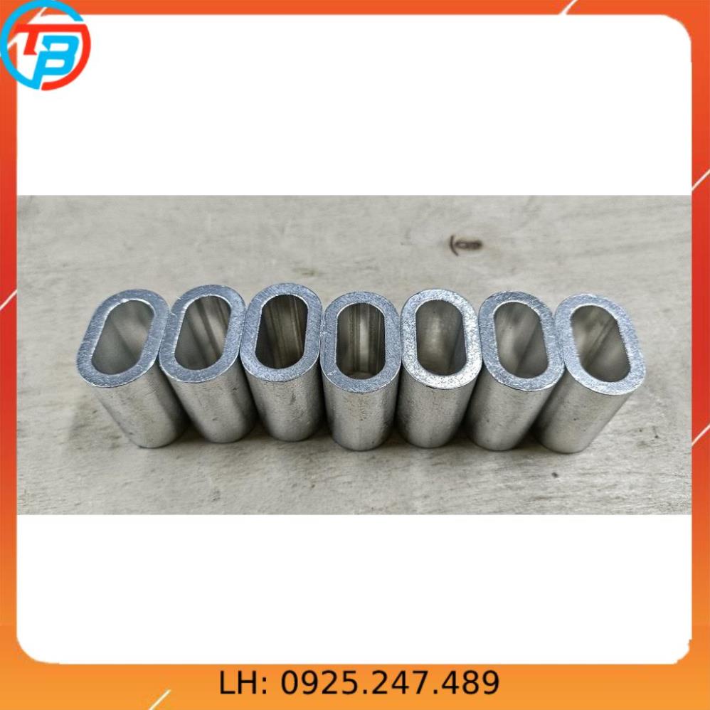Cốt nhôm đầu nhôm khóa dây cáp [ Phi 5mm ] CÁP THÉP Thái Bình VinàN