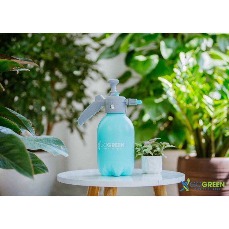 Bình Tưới Cây GoGreen 3 lít - Bình Xịt Nước Tưới Cây Cảnh, Cây Hoa - Nhựa PE cao cấp siêu bền