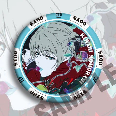 Huy hiệu IN HÌNH Kakegurui Học viện đỏ đen anime chibi dễ thương tiện lợi