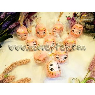Daruma 5cm màu hồng