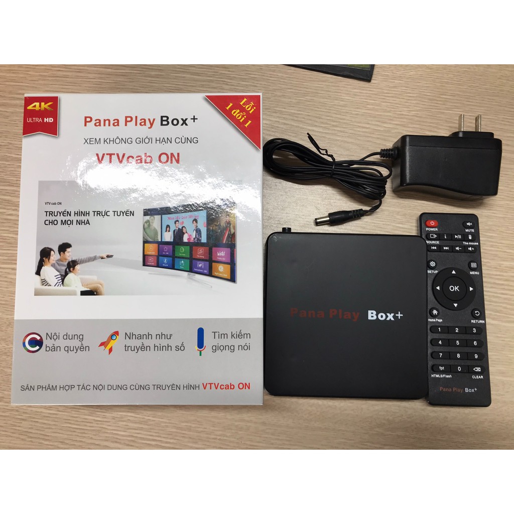 Đầu Androi Tivi Pana Play Box Xem Miễn Phí VTVcab On