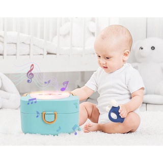 Bộ Đồ Chơi Xúc Xắc Cho Bé Sơ Sinh Lục Lạc Gặm Nướu Hộp Gấu Cao Cấp 10 Món XX11