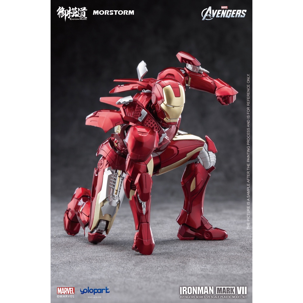 Mô Hình Người Sắt Lắp Ráp 1/9 Ironman