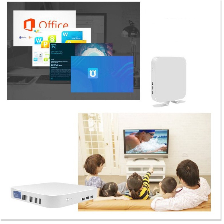 [The Royal's] PC MINI BOX INTEL I3 4010U 1.7Gb Ram 4G, SSD 120Gb model 2019 - MỚI | BigBuy360 - bigbuy360.vn
