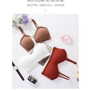 Áo Bra Hai Dây Len Tăm Quả Ngang Phong Cách Trang Nhã Trẻ Trung ( Ms 8836 - BR19)