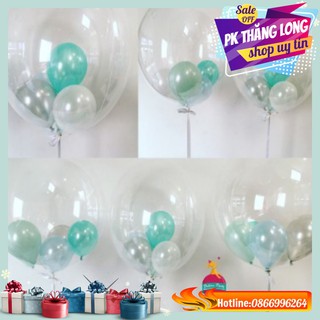 10 Bóng bay trong suốt size 30 - 45cm Trang Trí Sinh Nhật - Trang Trí Cưới - Phụ Kiện Trang Trí