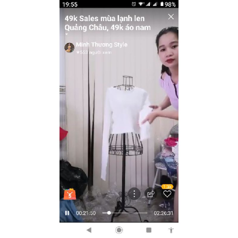 Áo nam nữ bán hoan hỉ xem hàng trực tiếp trên live | BigBuy360 - bigbuy360.vn