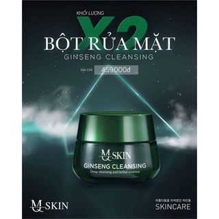 Bột rửa mặt mqskin mẫu mới 100gr