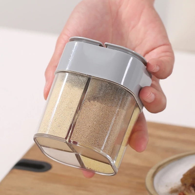 Hộp Đựng Gia Vị 4 Trong 1 Tiện Dụng Cho Nhà Bếp