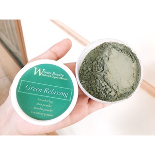 ĐẤT SÉT XANH - GREEN MASK (WINTER BEAUTY HOMEMADE)