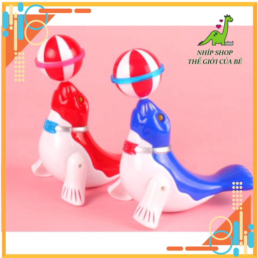 Đồ chơi Cá heo chơi bóng loại lớn chạy Pin