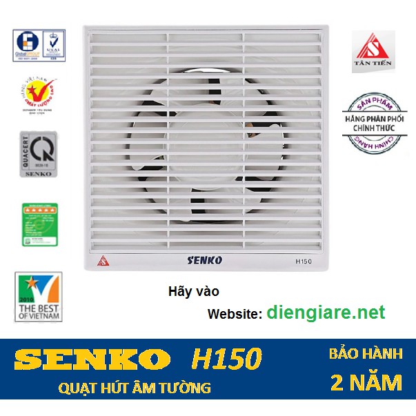 Quạt hút thông gió SENKO H150