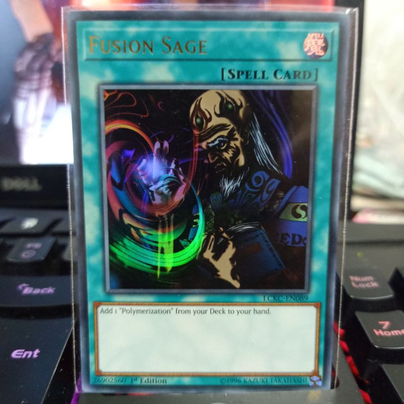 Bài Yu-Gi-Oh! Fusion Sage - LCKC-EN089 - Ultra Rare
