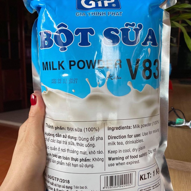 Bột béo / Bột Sữa V83 gói 1kg