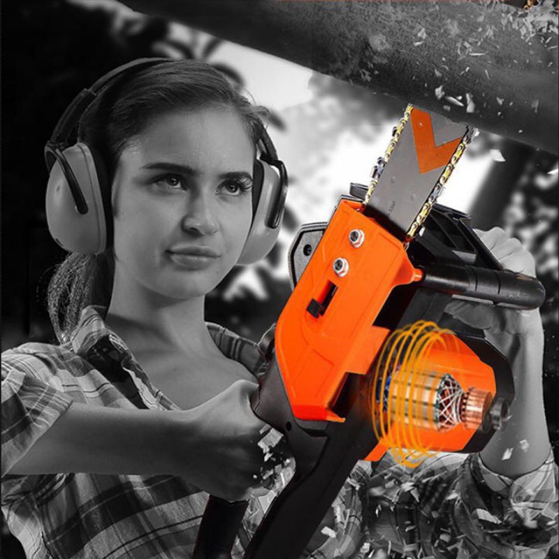 máy cưa xích điện mini công suất lớn
