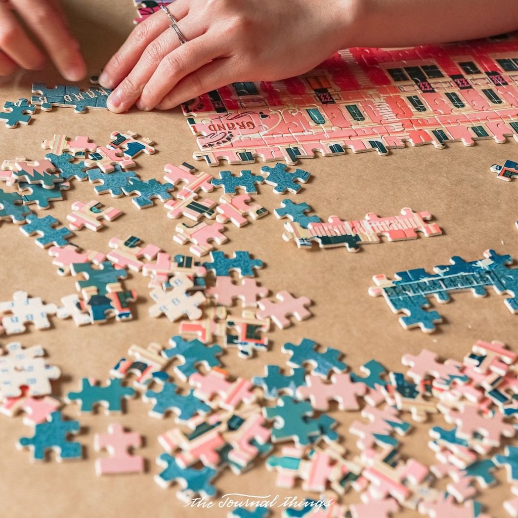 Puzzle Grand Budapest Hotel Wooden 1000pcs