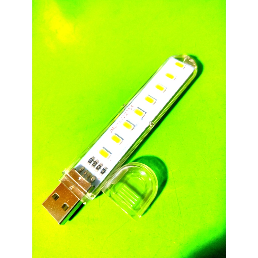 Đèn Led USB 8 bóng siêu sáng dùng cho sạc dự phòng hoặc thiết bị có cổng USB thông dụng