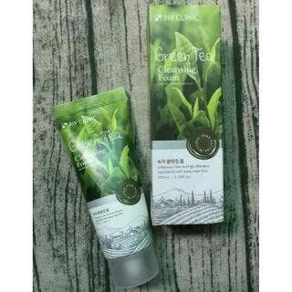 Sữa Rửa Mặt Chiết Xuất Từ Trà Xanh 3W Clinic Green Tea Foam Cleansing