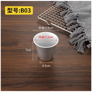 Cốc nhôm làm bánh ( Nhiều cỡ)