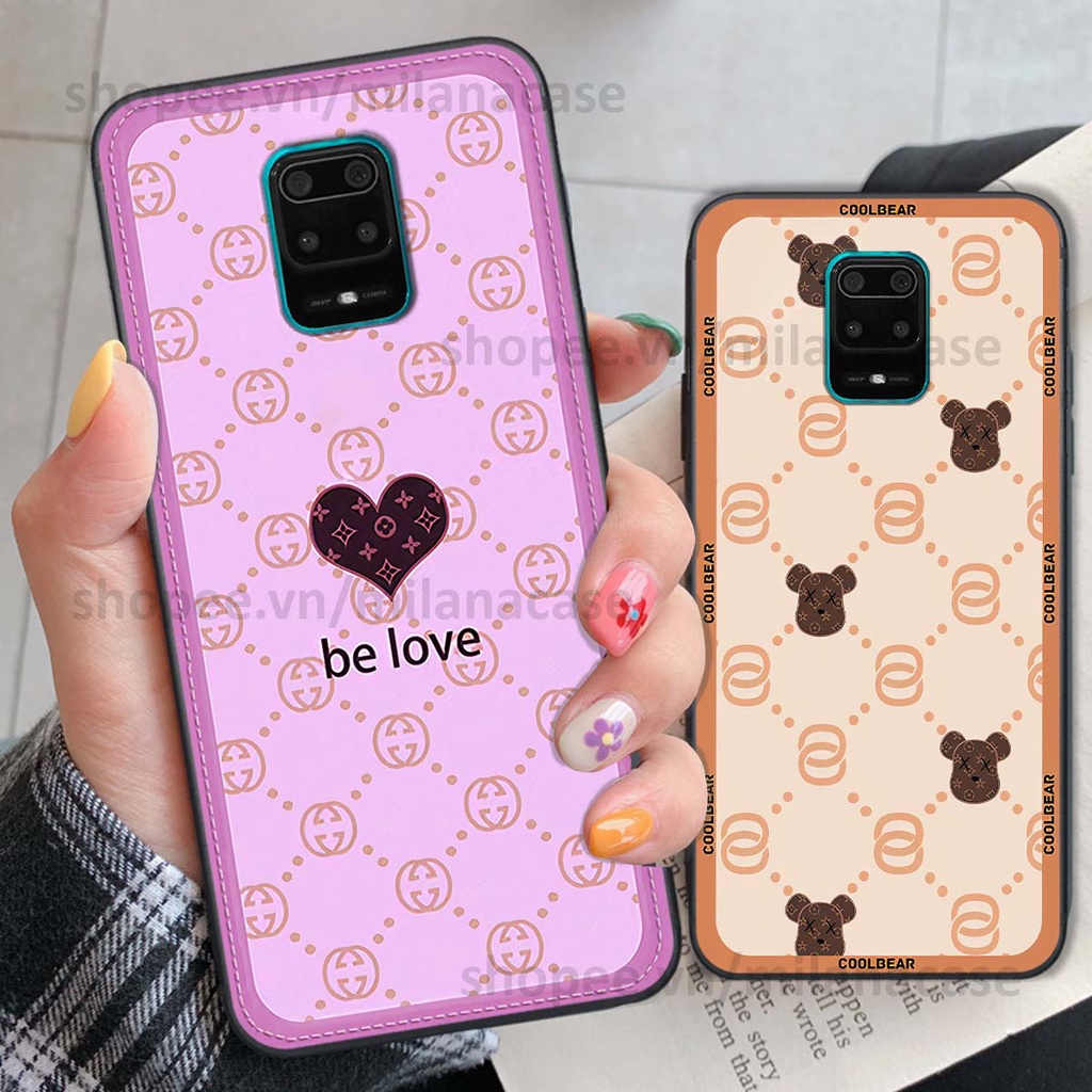 Ốp Xiaomi Redmi Note 9 / Note9s / Note 9 Pro hình trái tim be love tình yêu siêu đẹp, cá tính, thời trang