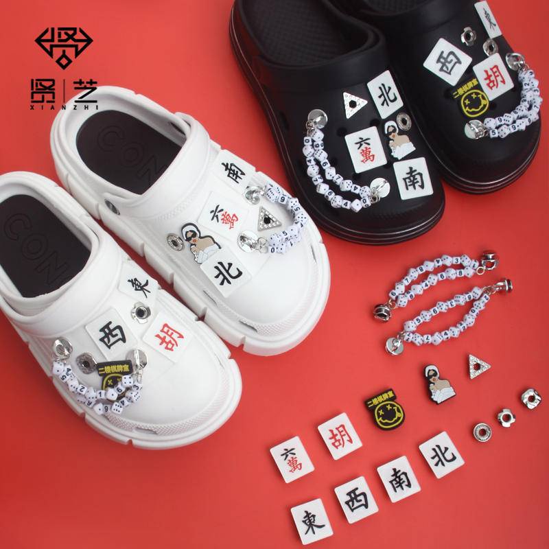 sticker gắn dép cross charm gắn dép crossDép Crocs Bít Mũi Thời Trang Nam Nữ Charms | Dép Crocs Jibbitz Thiết Kế Độc Đáo Thời Trang Cao Cấp