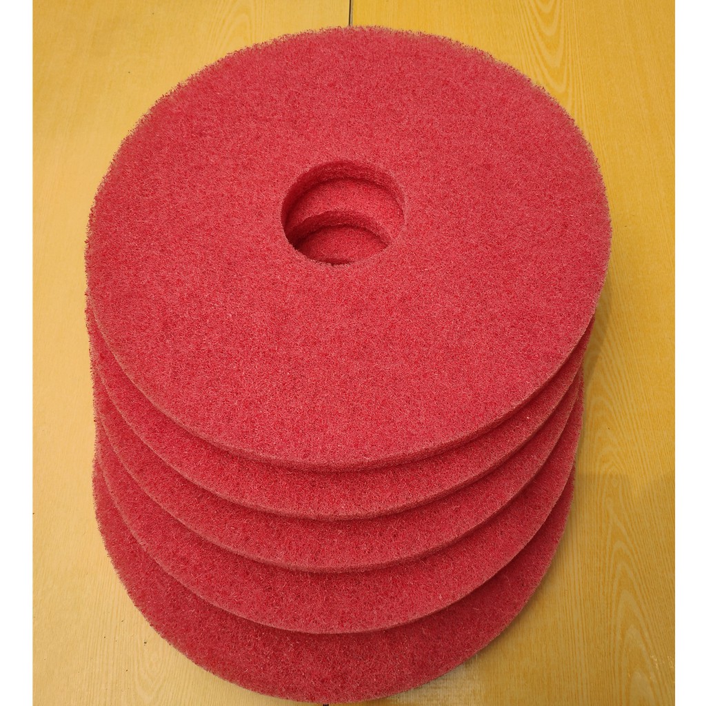 Pad chà sàn 17 / 18 inch cho máy chà sàn  phụ kiện mâm tấm cước vệ sinh công nghiệp