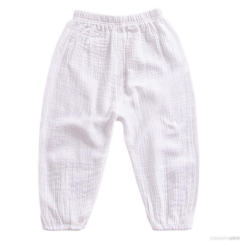 Quần dài màu trơn thời trang cho bé