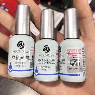 Top lì nhám hoa hồng - matte top - nailmishops