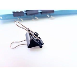 Kẹp sắt đen 111 - 25mm (1 hộp 12 chiếc) Văn Phòng Xanh