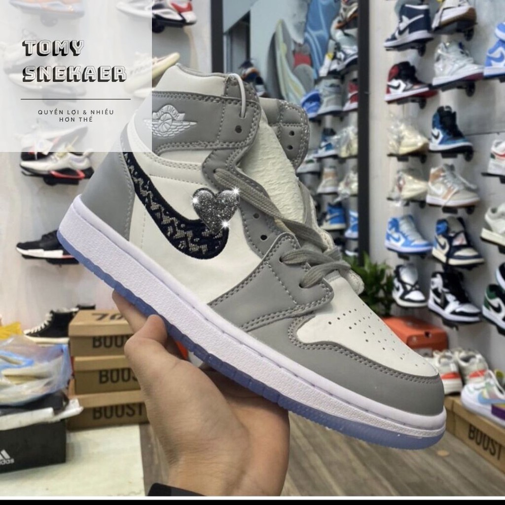 [Hottrend+Bill TAg] Giầy Jordan dior 1 cao cổ các loại 2021 cao cấp full box +bill | BigBuy360 - bigbuy360.vn