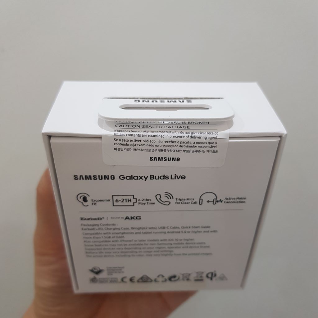 Tai nghe Samsung Galaxy Buds Live - Hàng chính hãng - Nguyên seal - Bảo hành 12 tháng